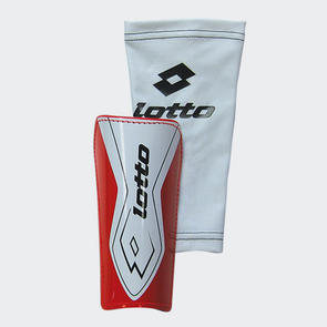 Lotto Gravity Free Shin Guard – Red/White