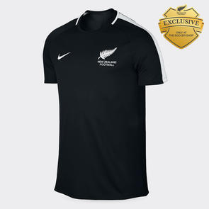 Nike Junior New Zealand Training Shirt Black