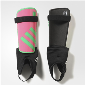 adidas Junior Ghost Shin Guards – Pink/Green