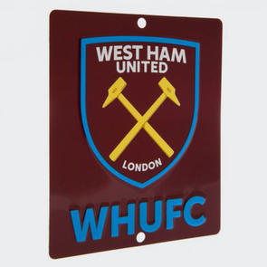 West Ham United Square Window Sign