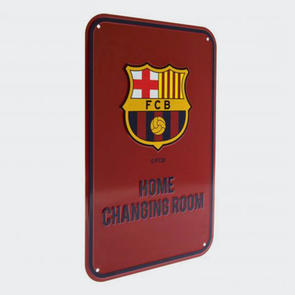 Barcelona Home Changing Room Sign