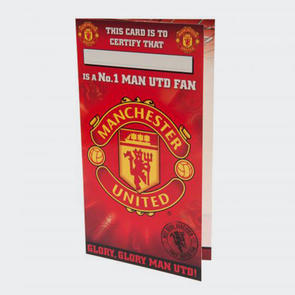 Manchester United Birthday Card