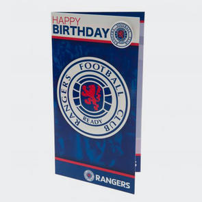 Rangers Birthday Card & Badge