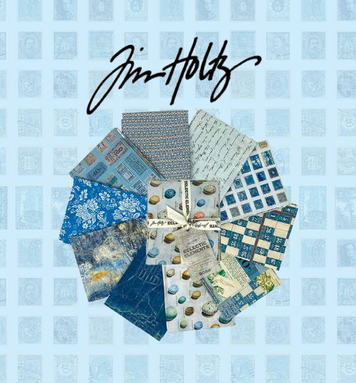 Tim Holtz Blue