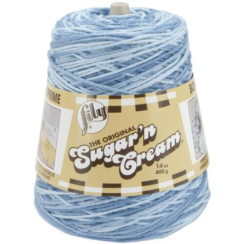 Lily Sugar'n Cream Yarn - Cones (400g)