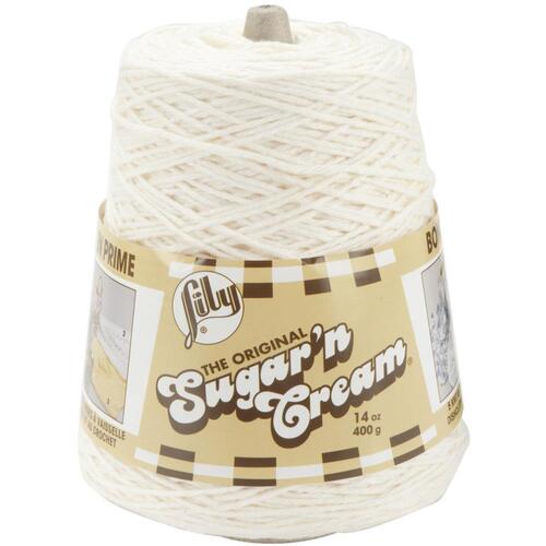 Lily Sugar'n Cream Yarn - Cones (400g)