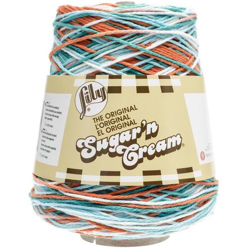 Lily Sugar'n Cream Yarn - Cones (400g)