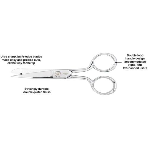 Gingher Knife Edge Sewing Scissors 5"