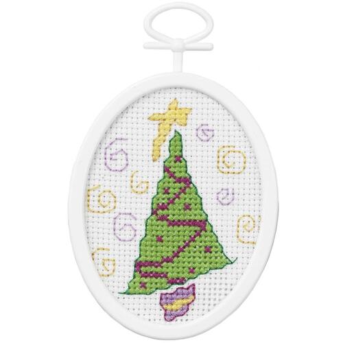 Janlynn Mini Counted Cross Stitch Kit 2.5 Round-Home Is Where The
