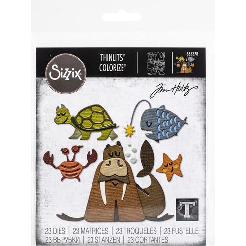 Sizzix Thinlits Dies By Tim Holtz 23/Pkg - Under the Sea #2