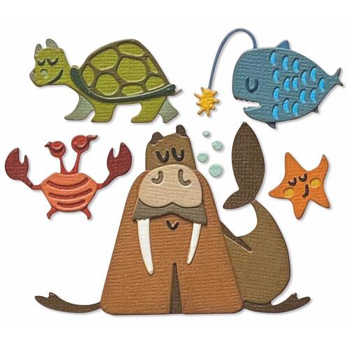 Sizzix Thinlits Dies By Tim Holtz 23/Pkg - Under the Sea #2
