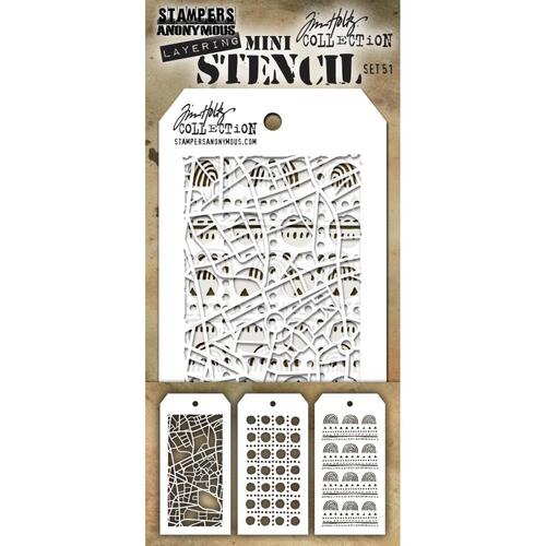 Tim Holtz 9pc Acrylic Grid Block Set