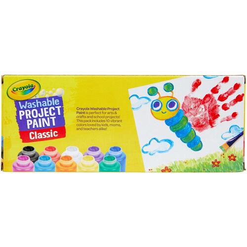Crayola Washable Kids Paint 2oz 10/Pkg