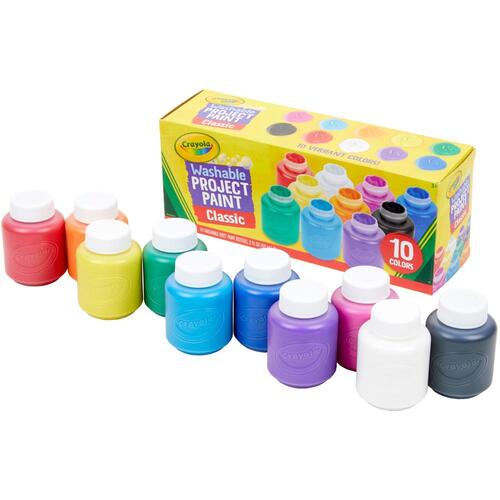 Crayola Washable Kids Paint 2oz 10/Pkg