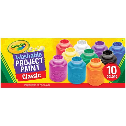 Crayola Washable Kids Paint 2oz 10/Pkg