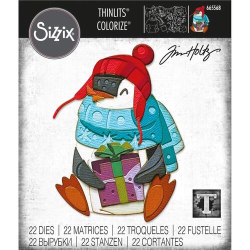 Sizzix Tim Holtz Die Set 22PK - Eugene, Colorize