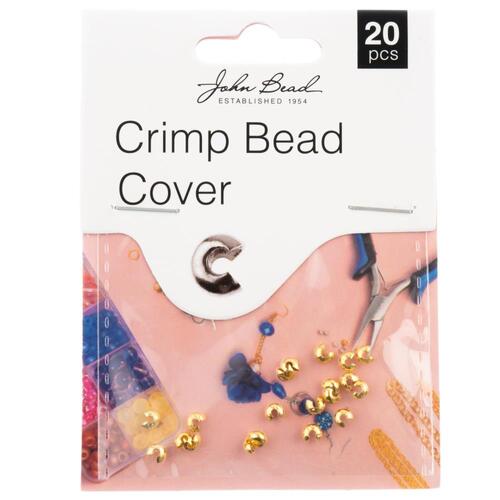 John Bead Bead Crimp cover 3mm 20pcs