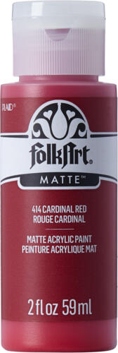 FolkArt Licorice Matte Acrylic Paint - 16 fl oz