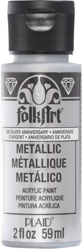 FolkArt Metallic Multi-Surface Acrylic Paint 2oz