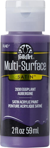 Shop Plaid FolkArt ® Multi-Surface Satin Acrylic Paints - Pale Yellow, 2  oz. - 2946 - 2946