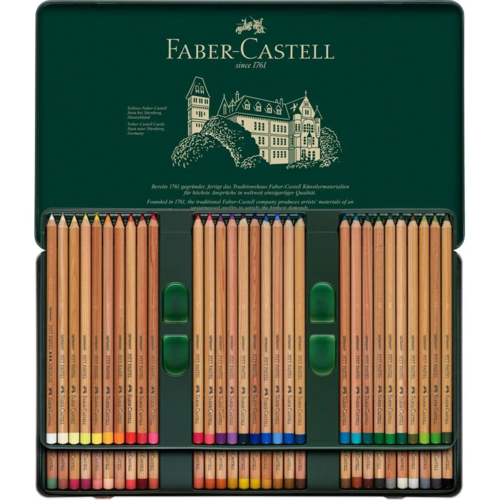 Faber-Castell Pitt Pastel Pencil - Tin of 60