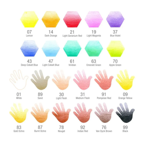 Faber-Castell Classic Colour Pencils - World Set