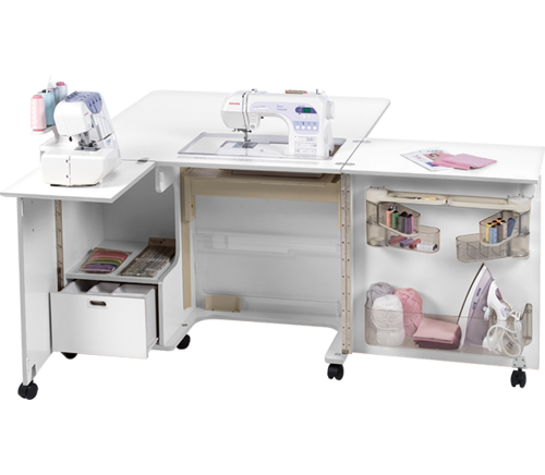 Model 9000: New Heights Adjustable Sewing Table - Sunrise Maple