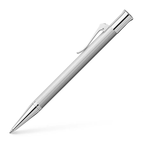 Graf von Faber-Castell Ballpoint pen - Guilloche - Rhodium