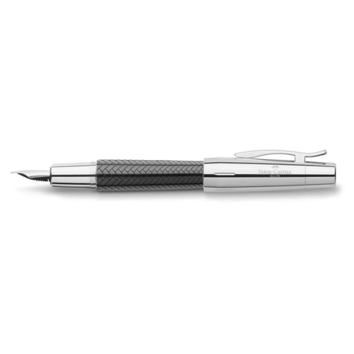 Faber-Castell E-Motion Fountain Pen - Resin Parquet