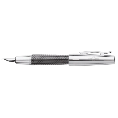 Faber-Castell E-Motion Fountain Pen - Resin Parquet