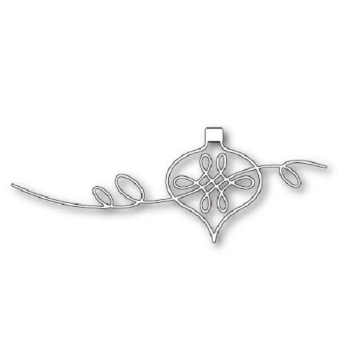 Poppystamps  Die - Ribbon Curl Ornament