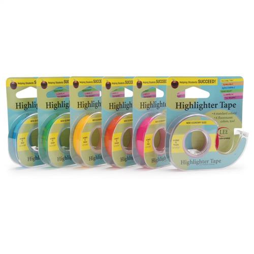 Lee Products Fluorescent Highlighter Tape
