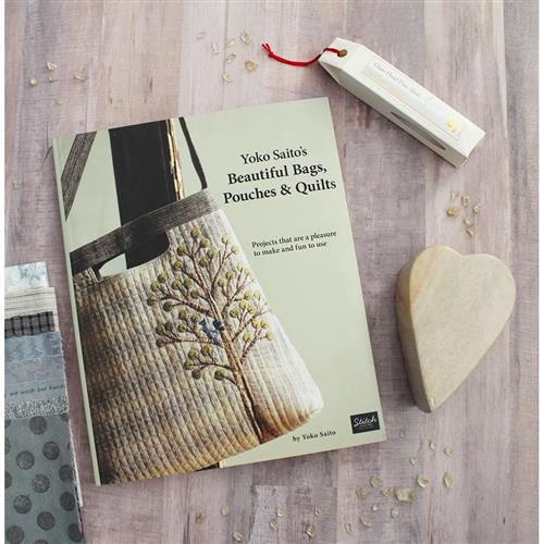 Yoko Saito Beautiful Bags, Pouches & Quilts The Ribbon Rose