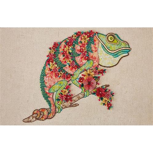 Hazel Blomkamp - Clive the Chameleon - Print & Bead Pack