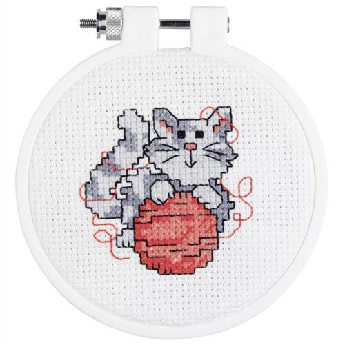 Janlynn Mini Counted Cross Stitch Kit 2.5 Round-Home Is Where The