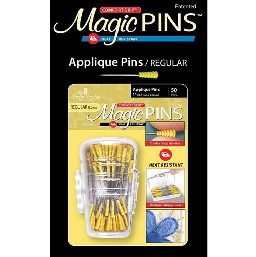 Taylor Seville Magic Pin Ultra Grip Quilting Fine 50pc 