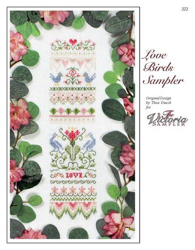 The Victoria Sampler  Love Birds Sampler