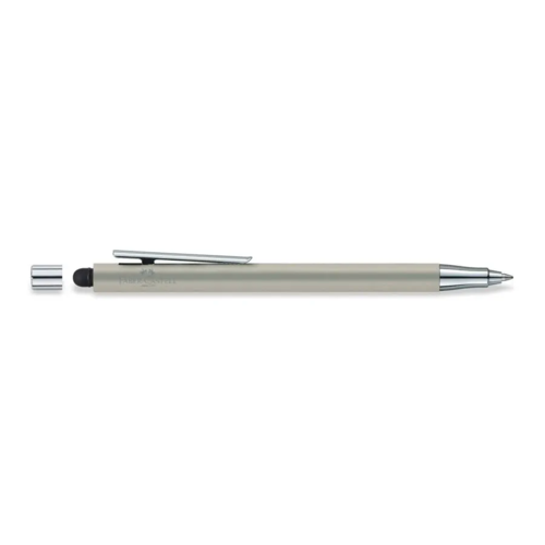 Faber-Castell Ball Pen Stylus Neo Slim Stainless Steel - Matt