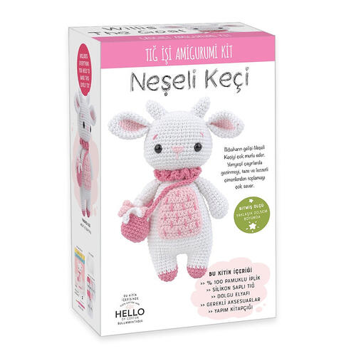 Tuva Amigurumi Kit, Lily the Lamb - SCF09