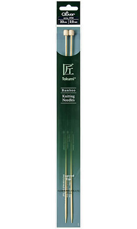 Clover Single Pointed Knitting Needles - 33cm