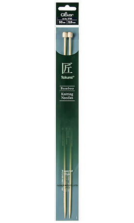 Clover Single Pointed Knitting Needles - 33cm