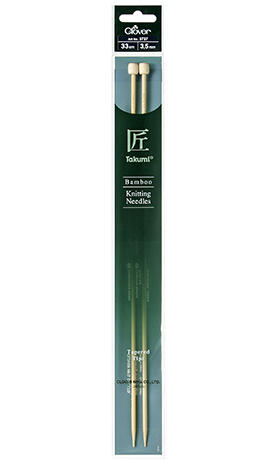 Clover Single Pointed Knitting Needles - 33cm