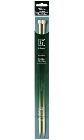 Clover Single Pointed Knitting Needles - 33cm