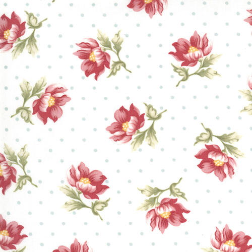Moda - Fabric - Serendipity - Crystal - Cream - 44251-11