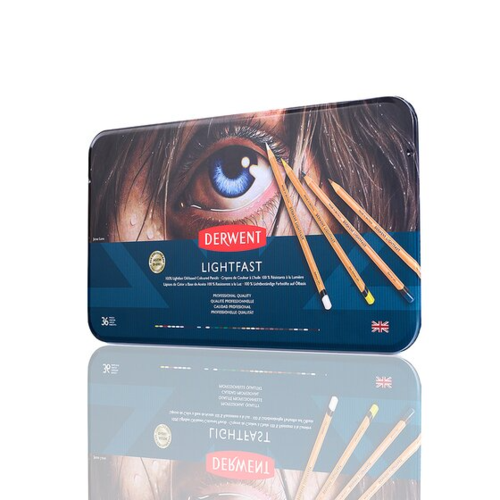 Derwent Lightfast Pencil Tin 36