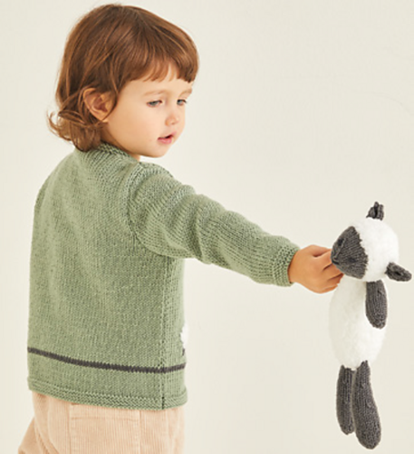 Sirdar Sheep Cardigan - Knitting Kit / Pattern