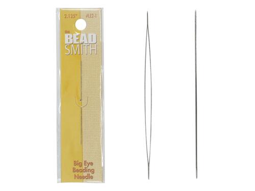 John Bead Beading Needles - Gold Eye Size 10 Needles, Set of 7