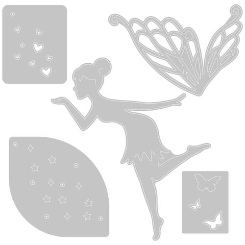 Sizzix  Thinlits Die Set 5PK - Fairy Wishes