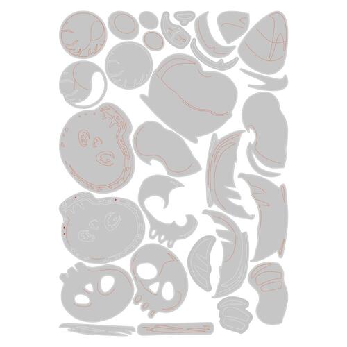 Sizzix Tim Holtz Thinlits Die Set 29pk - Trick or Treat