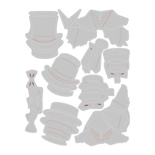 Sizzix Tim Holtz Thinlits Die Set 9PK - Tailored